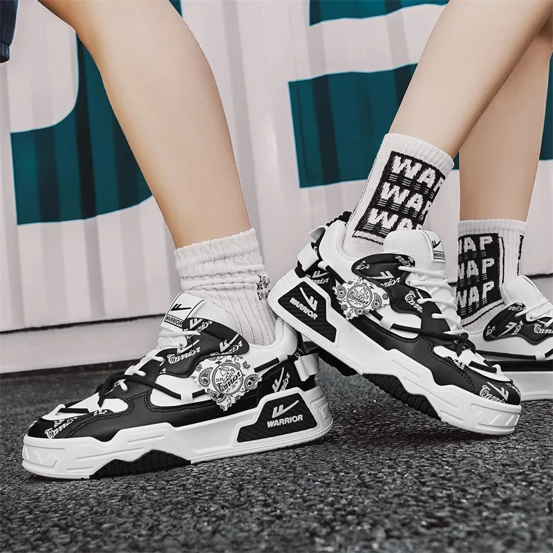 WARRIOR Street Skateboarding Shoes Men-7