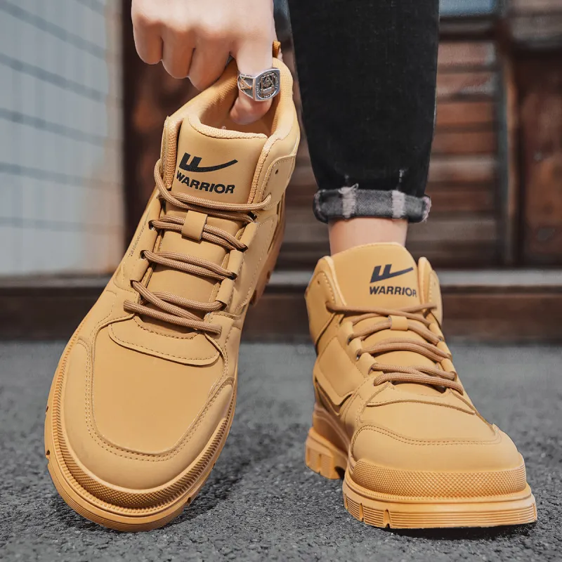 Warrior Crew Martin Boot Men's Wheat-6