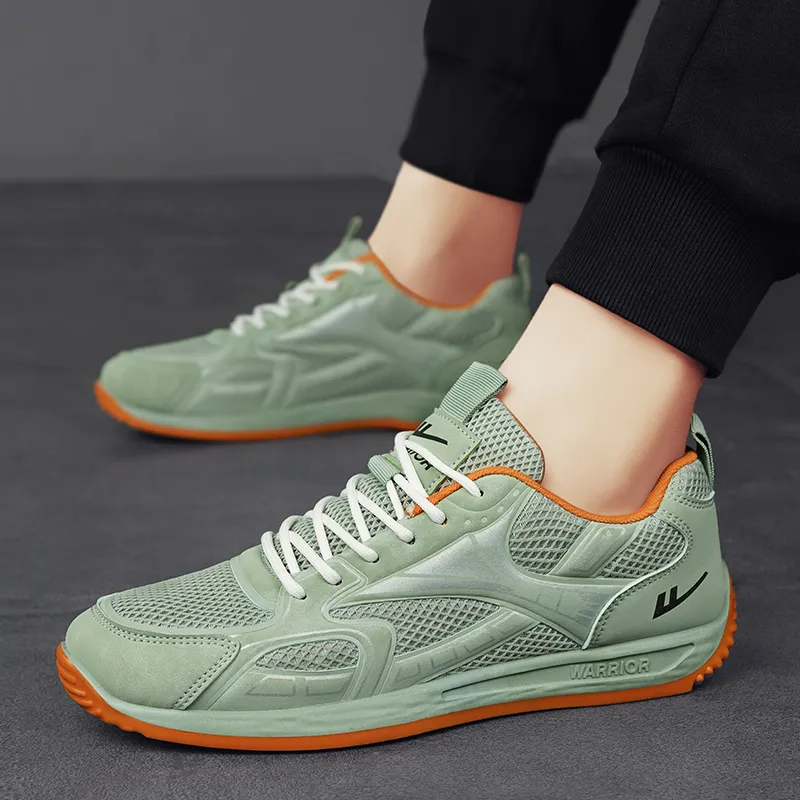 Warrior Cortez Shoes Abrasion Resistant, Lightweight, And Breathable Low Top Casual Shoes Men's Light Green-10