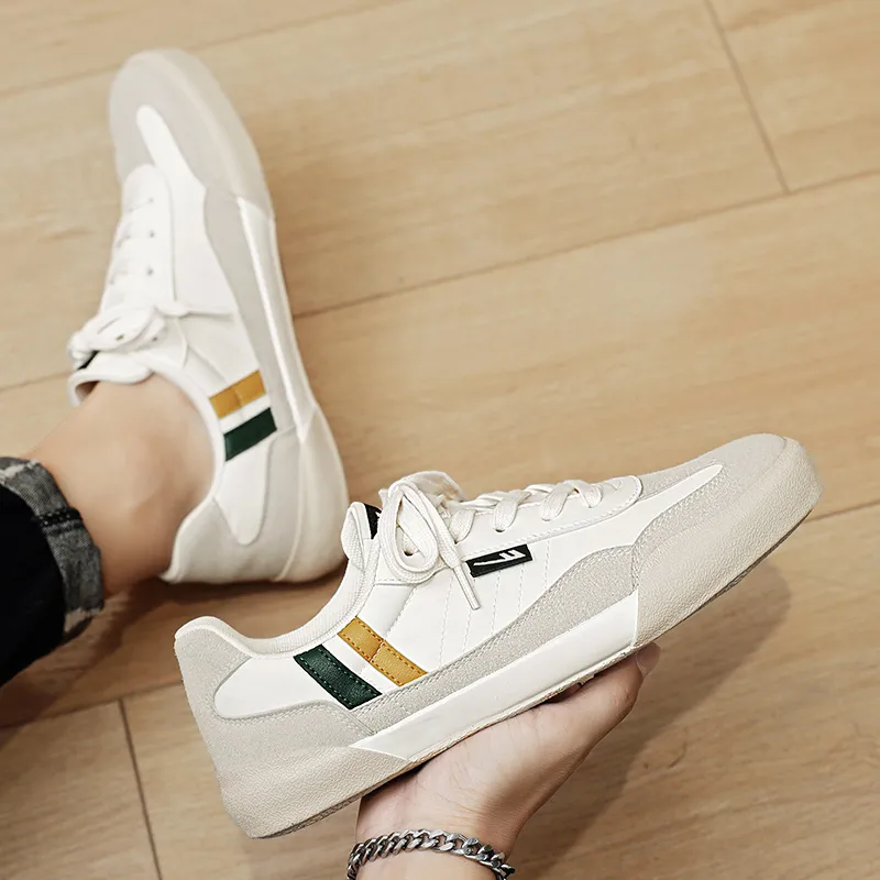 WARRIOR Canvas Shoes Unisex Low Top Gray/Green-9