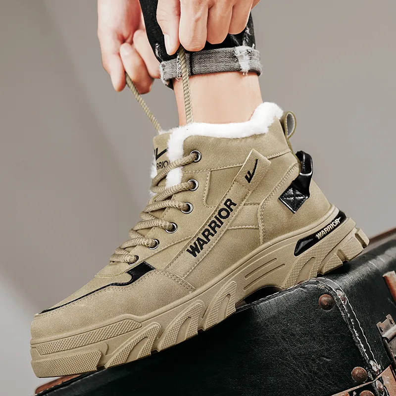 Warrior Short Martin Boot Men's Khaki-6