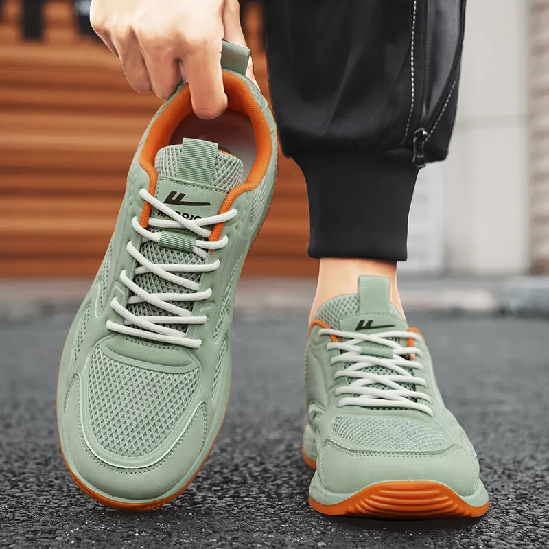 Warrior Cortez Shoes Abrasion Resistant, Lightweight, And Breathable Low Top Casual Shoes Men's Light Green-7
