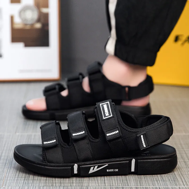 Warrior Beach Sandals Men's Black-3
