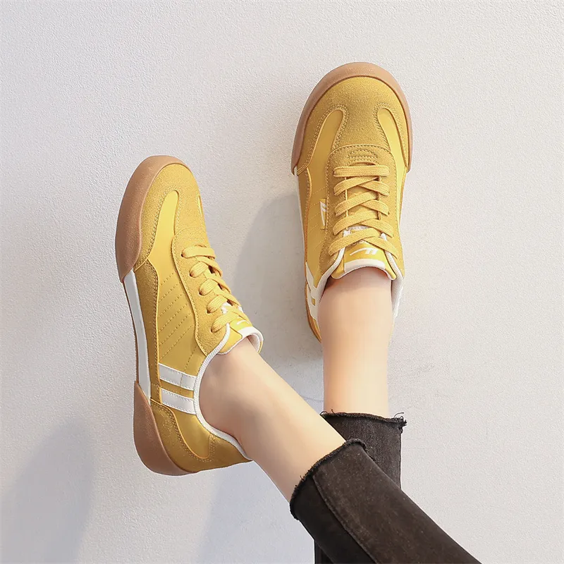 Warrior Coverage Abrasion Resistant Lightweight Breathable Slip Resistant Low Top Canvas Shoes Women's Yellow Rice-7