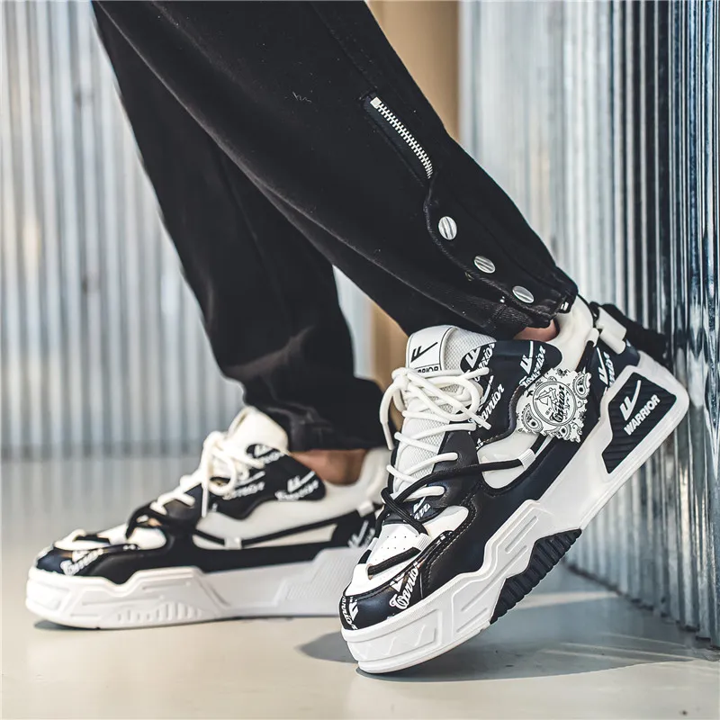 WARRIOR Street Skateboarding Shoes Men-12