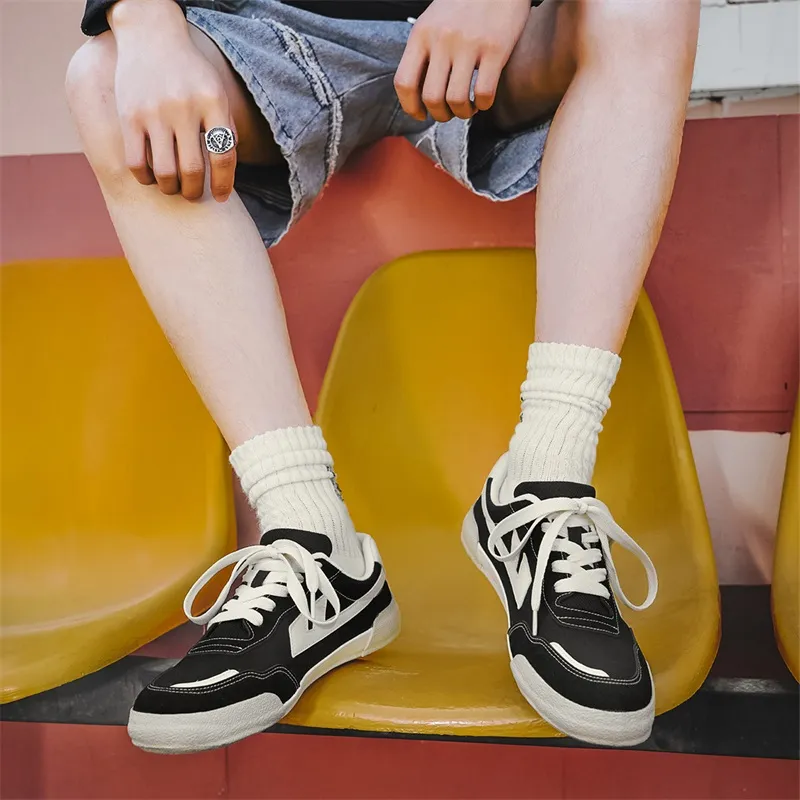 Warrior Wear resistant, Lightweight, Breathable, And Non slip. Low Top Canvas Shoes Unisex Black Rice Dark Beige-9