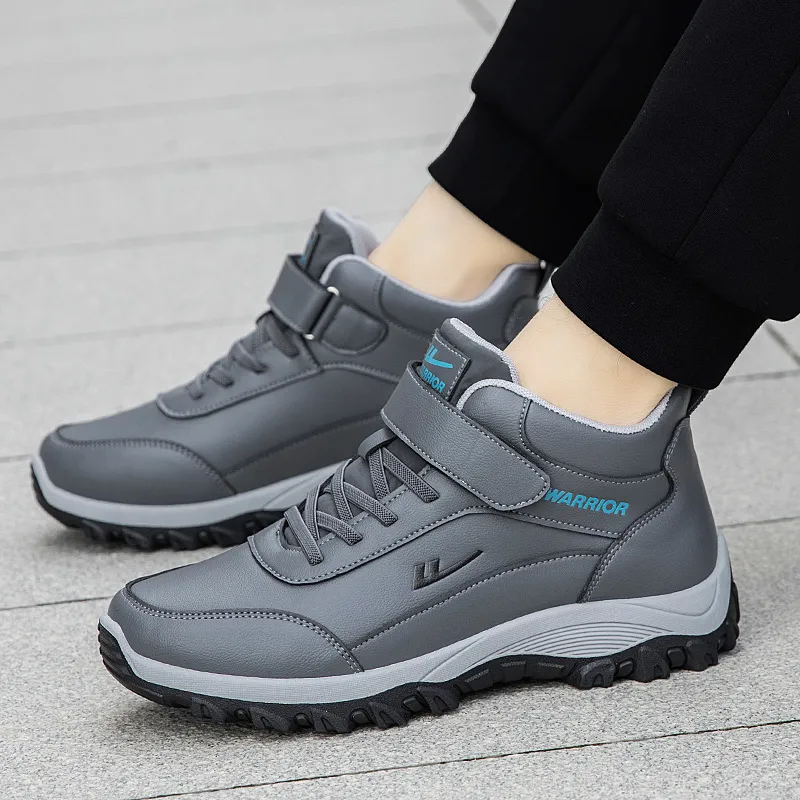 WARRIOR Casual Shoes Men High Top Black-8