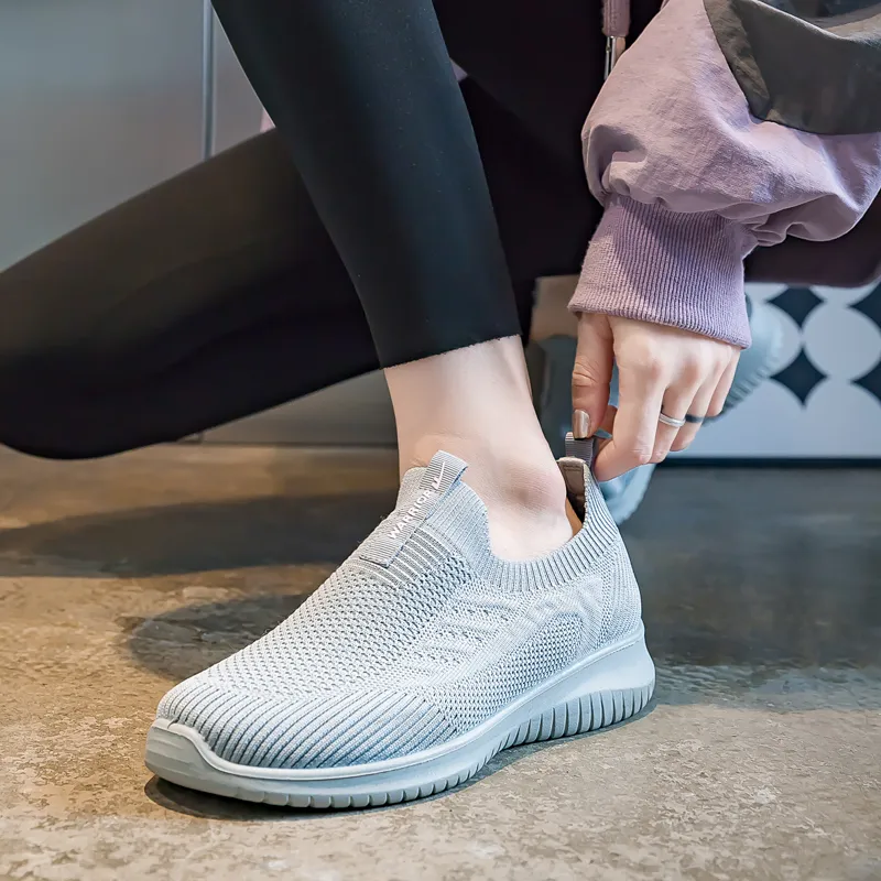 Warrior Lazy Slip-on Wear-resistant Lightweight Breathable And Non-slip. Low-Top Casual Shoes Women's-4