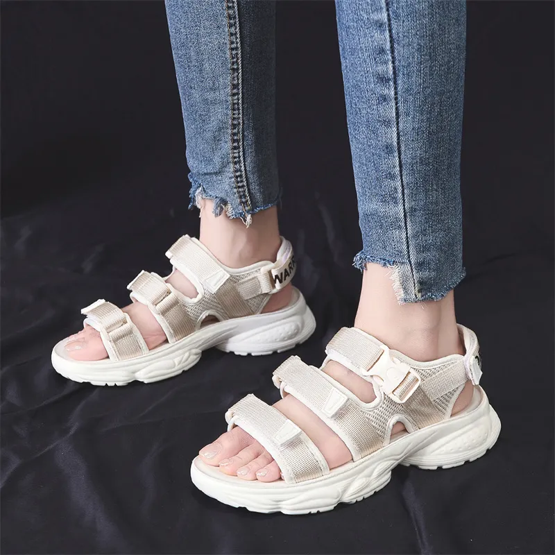 Warrior Beach Sandals Women's Beige-6