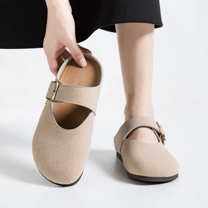 Warrior Abrasion Resistant Slip Resistant Closed Toe Slippers Women's Khaki-6