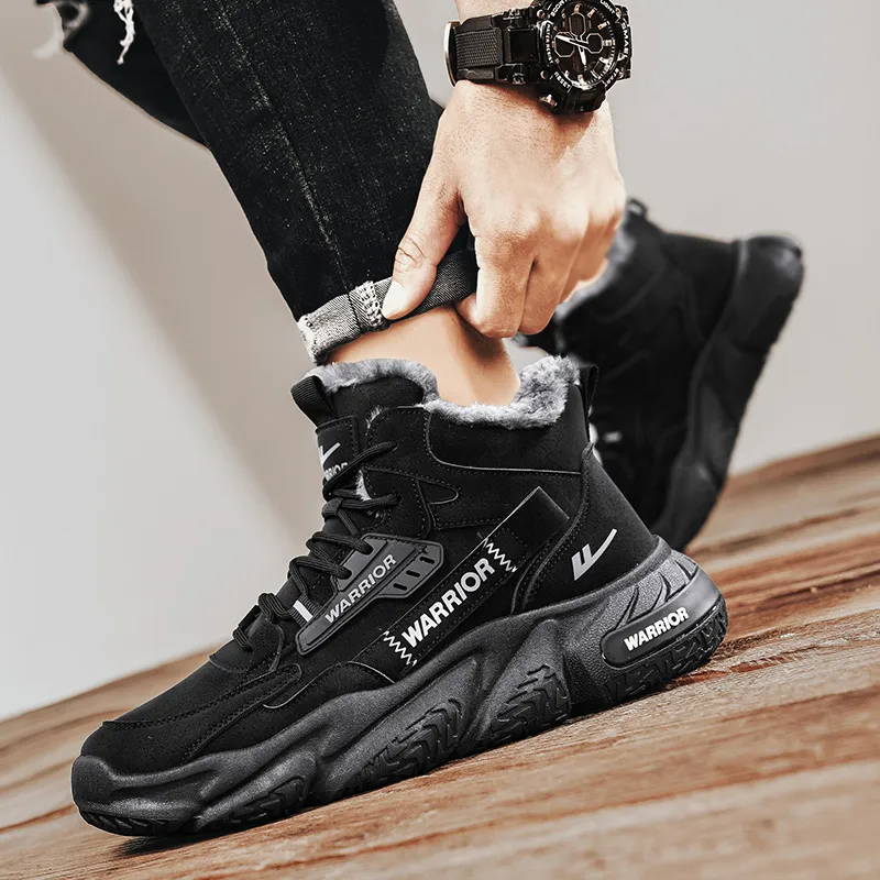 Warrior Short Martin Boot Men's Black-5
