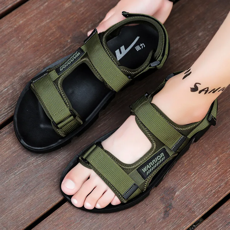 Warrior Beach Sandals Men's Green-11