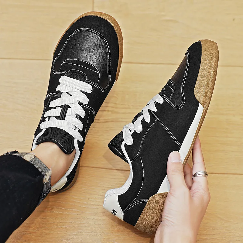 Warrior Wear resistant Lightweight Breathable And Non slip. Low Top Canvas Shoes Unisex Black-6