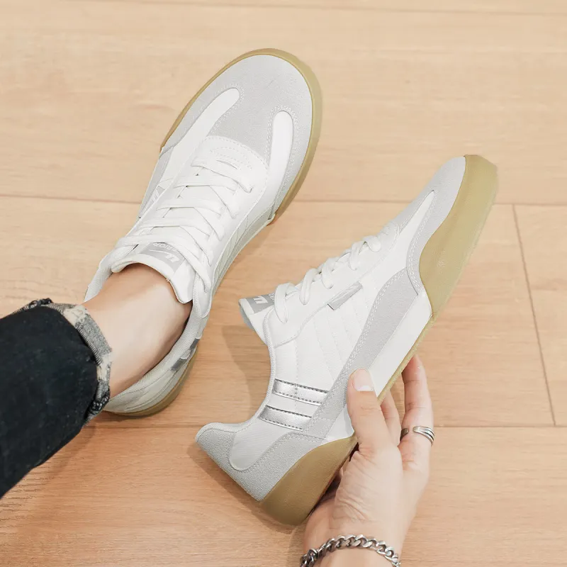 Warrior Anti Slip Wear Resistant Breathable Lightweight Coverage Low Top Canvas Shoes Unisex Beige Brown Silver-8