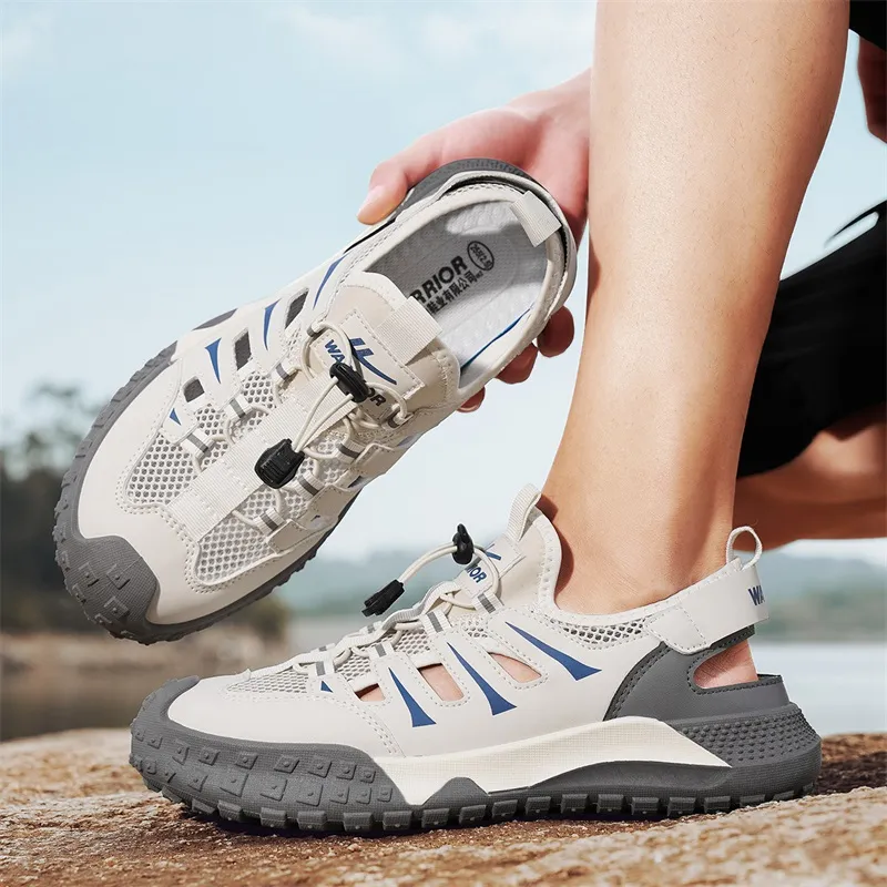 WARRIOR River Trekking Shoes Men Blue-4