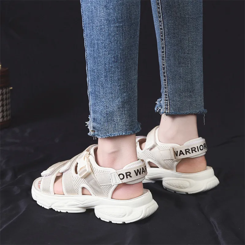 Warrior Beach Sandals Women's Beige-5