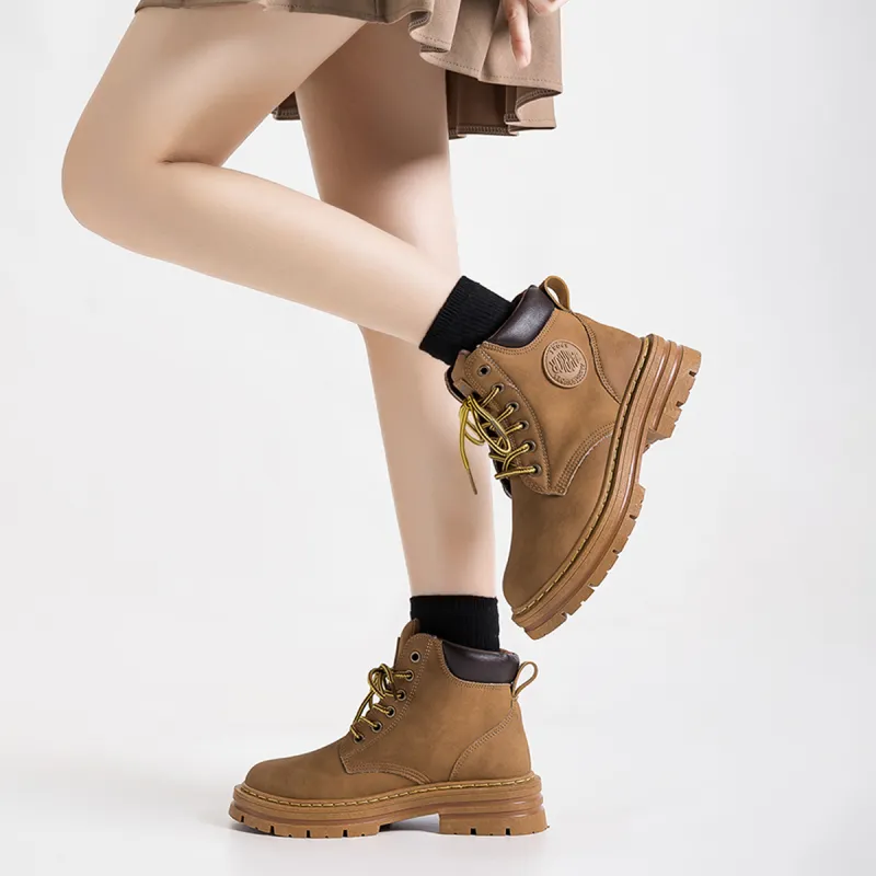 Warrior Short Martin Boot Women's Khaki-3