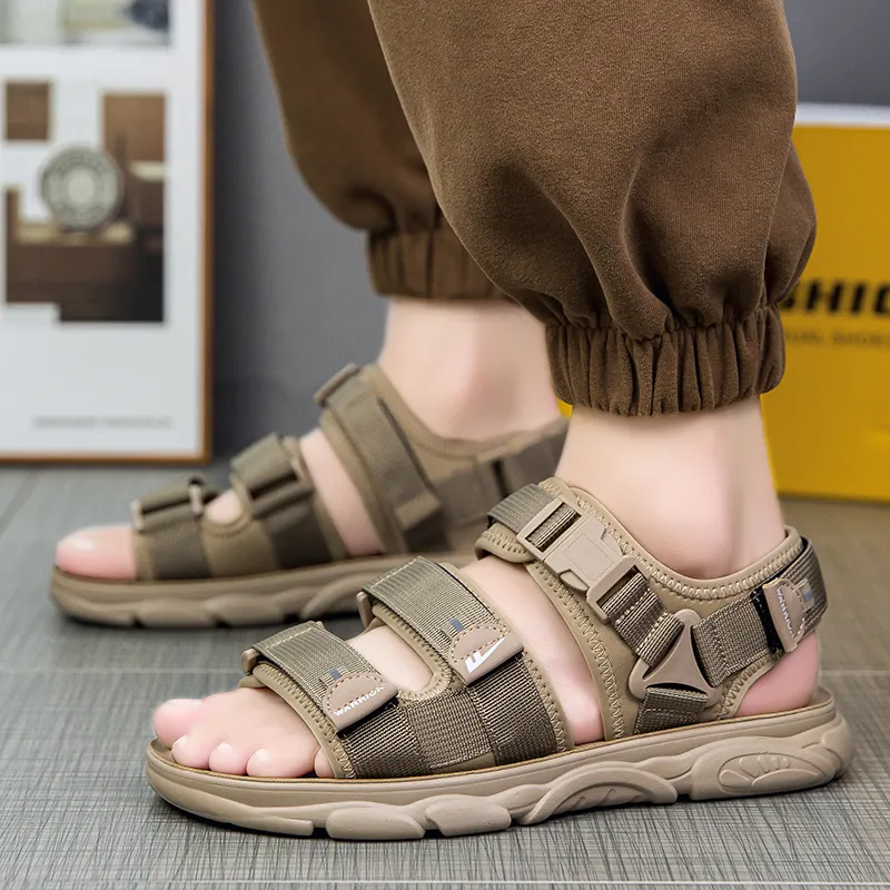 Warrior Beach Sandals Men's Khaki-8