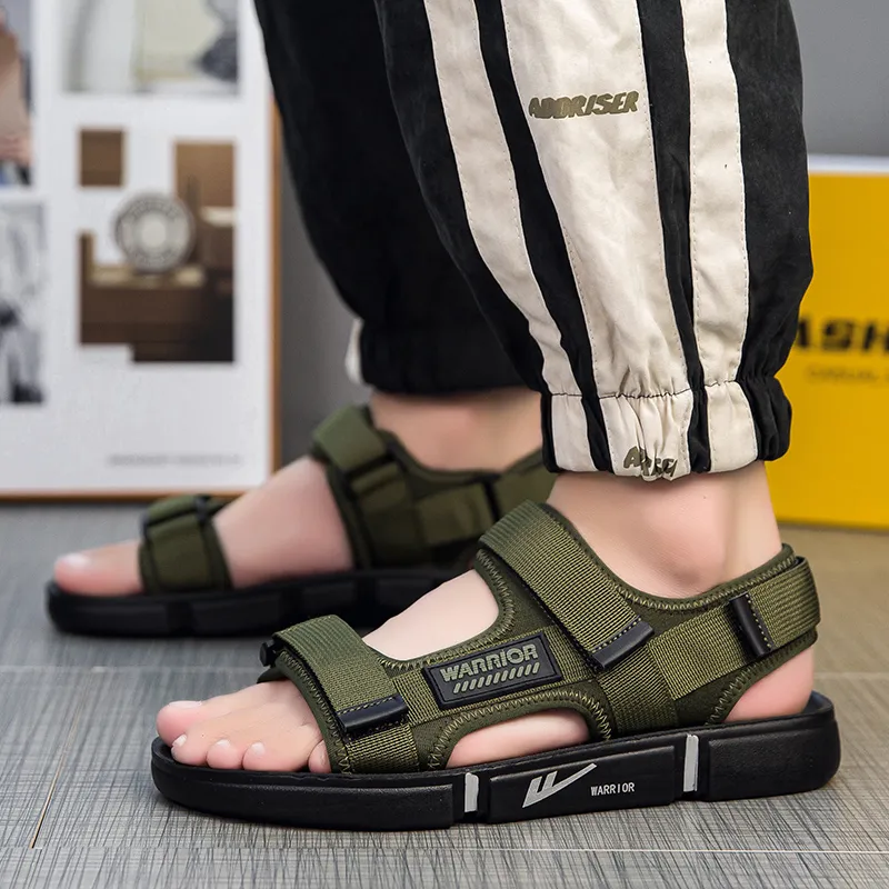 Warrior Beach Sandals Men's Green-6