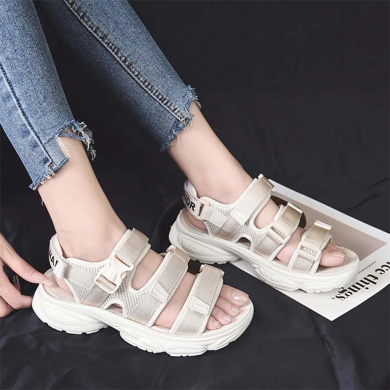 Warrior Beach Sandals Women's Beige-1