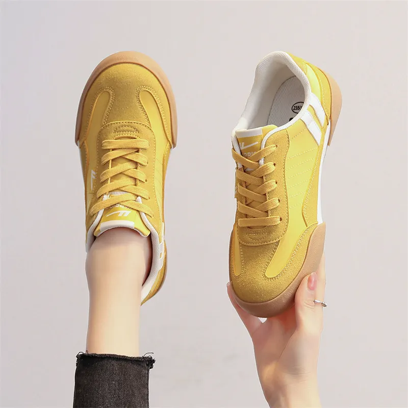 Warrior Coverage Abrasion Resistant Lightweight Breathable Slip Resistant Low Top Canvas Shoes Women's Yellow Rice-6