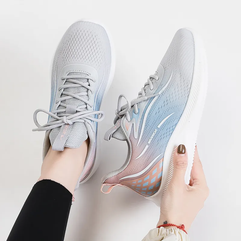 Warrior Wear-resistant Lightweight Breathable And Non-slip. Low-Top Training Running Shoes Women's-2