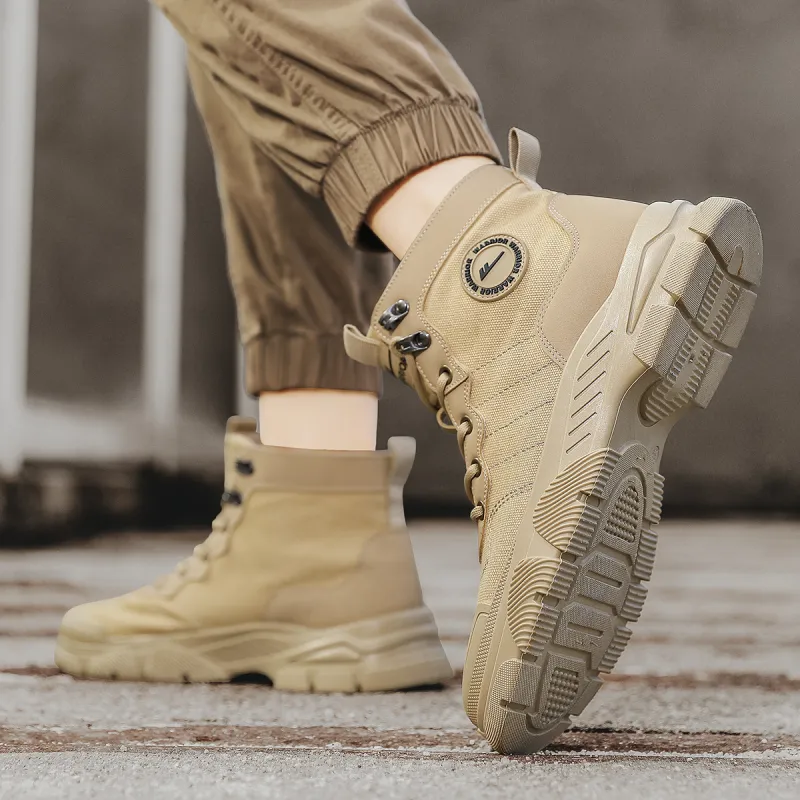 Warrior Crew Martin Boot Men's Khaki-8