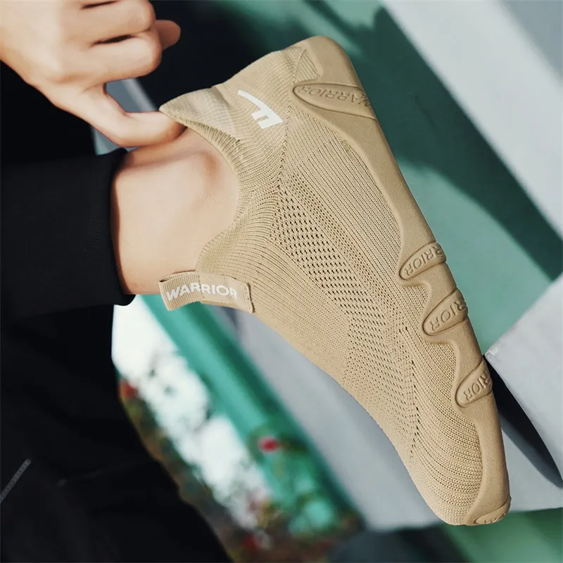 Warrior Slip Resistant, Abrasion Resistant, Breathable, Lightweight Coverage Low Top Casual Shoes Men's Khaki-10