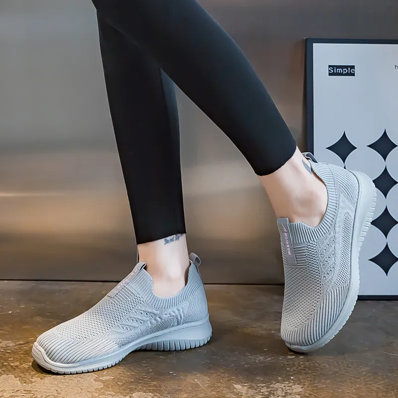 Warrior Lazy Slip-on Wear-resistant Lightweight Breathable And Non-slip. Low-Top Casual Shoes Women's-3