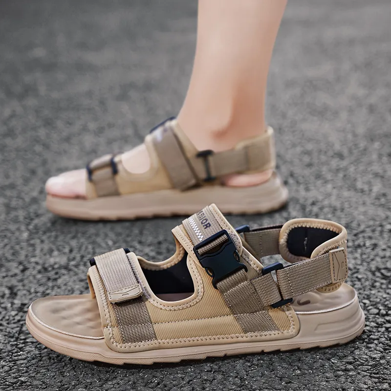 Warrior Beach Sandals Men's Khaki-7