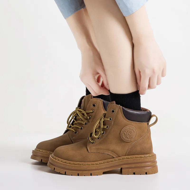 Warrior Short Martin Boot Women's Khaki-5