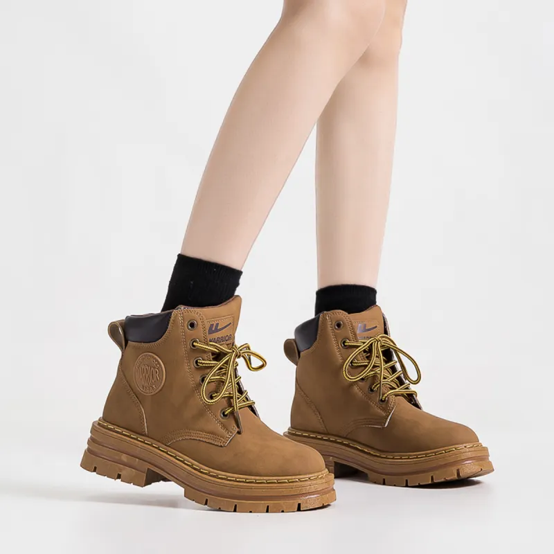 Warrior Short Martin Boot Women's Khaki-4