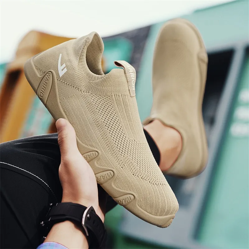 Warrior Slip Resistant, Abrasion Resistant, Breathable, Lightweight Coverage Low Top Casual Shoes Men's Khaki-7