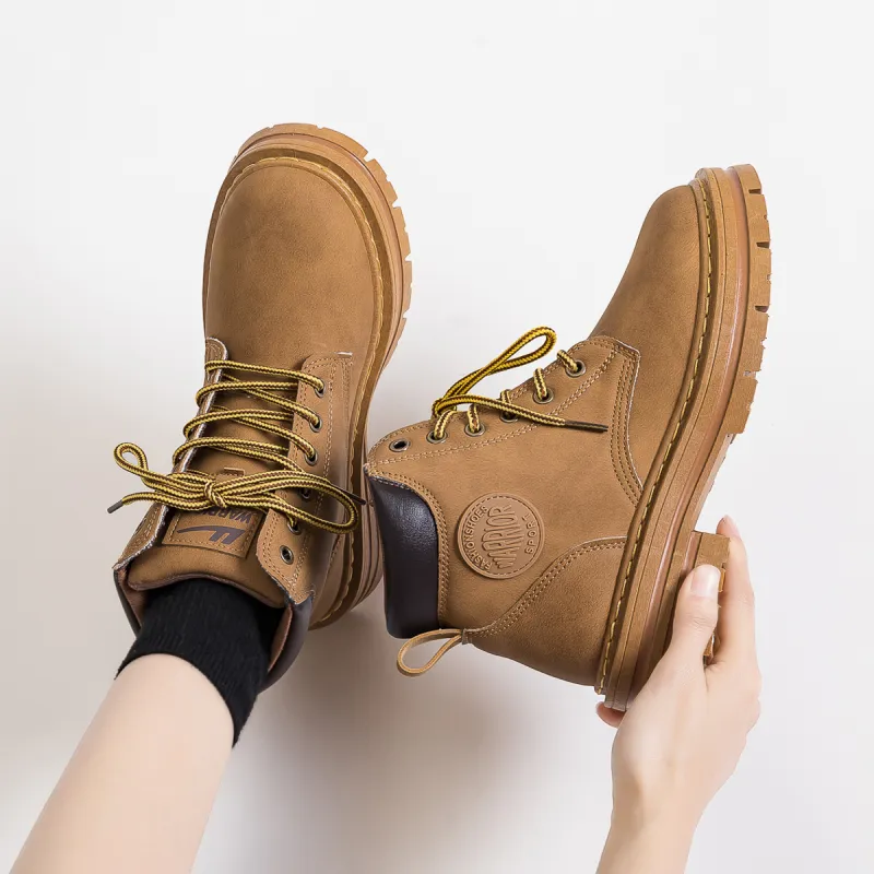Warrior Short Martin Boot Women's Khaki-1