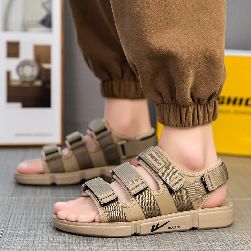 Warrior Beach Sandals Men's Khaki-5