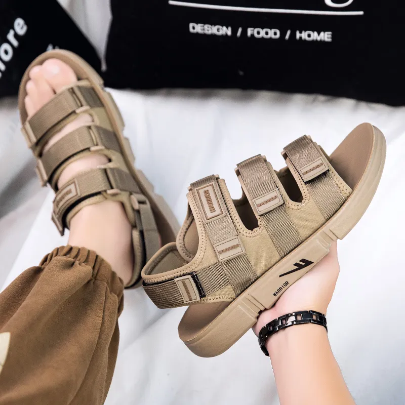 Warrior Beach Sandals Men's Khaki-2