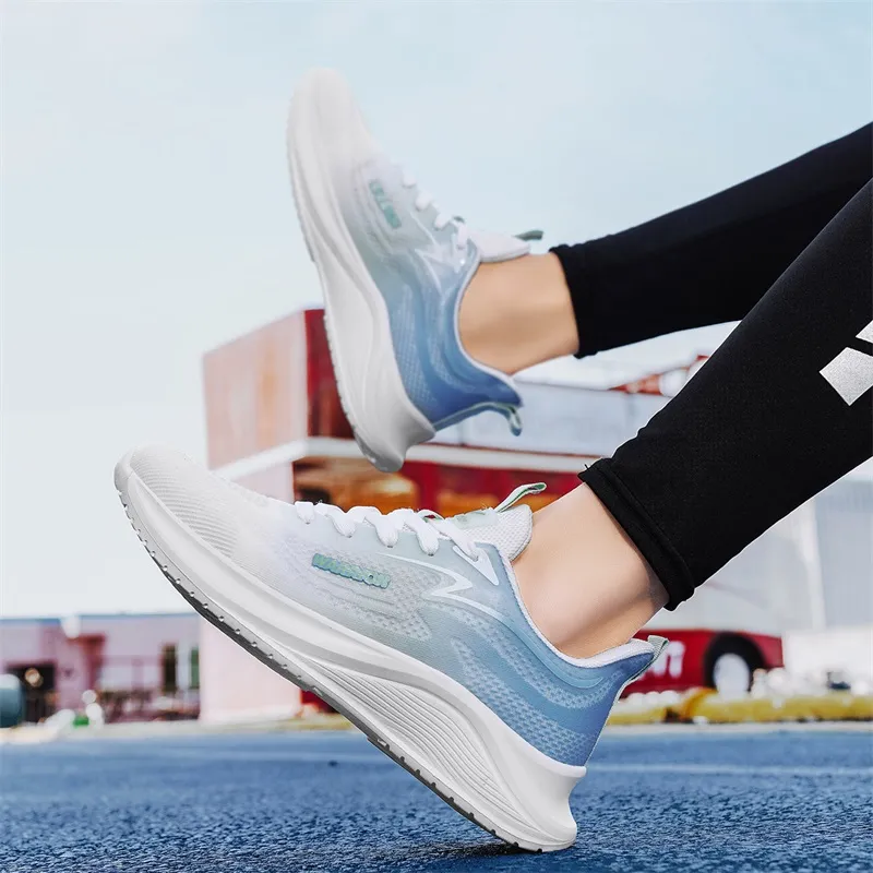 Warrior Slip Resistant, Abrasion Resistant, Lightweight, Rebound Coverage Low Top Long Distance Running Shoes Unisex-27