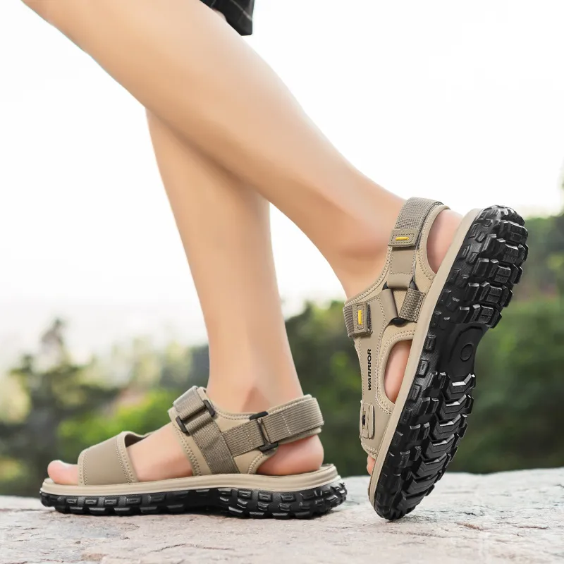 Warrior Beach Sandals Men's Khaki-4