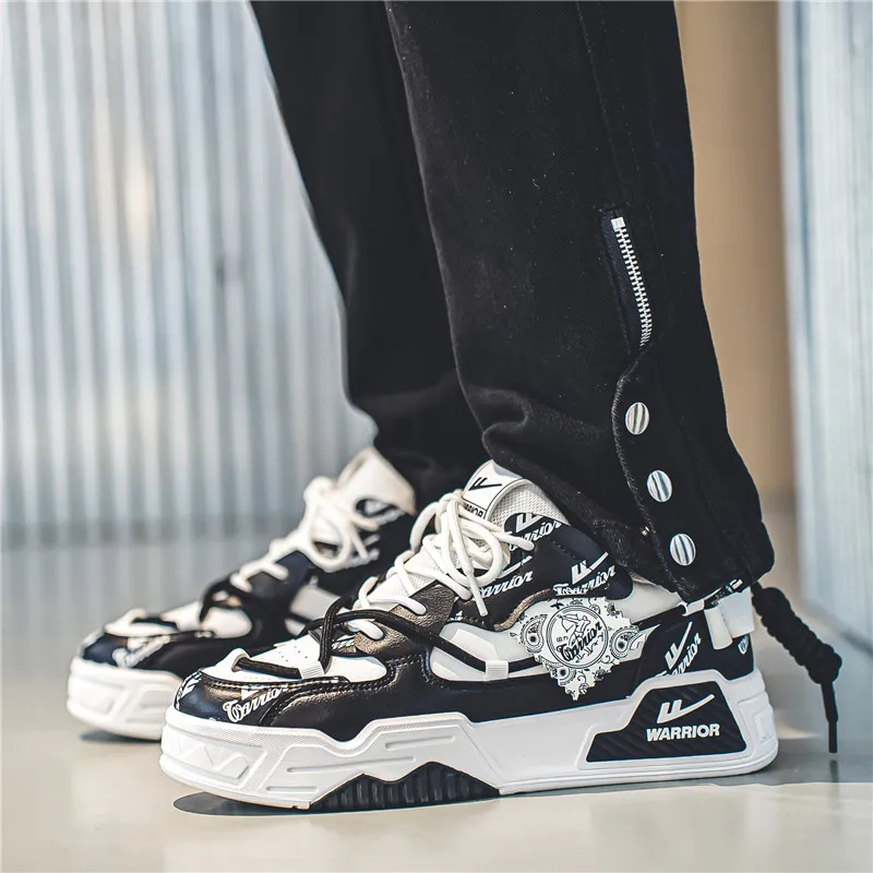 WARRIOR Street Skateboarding Shoes Men-11