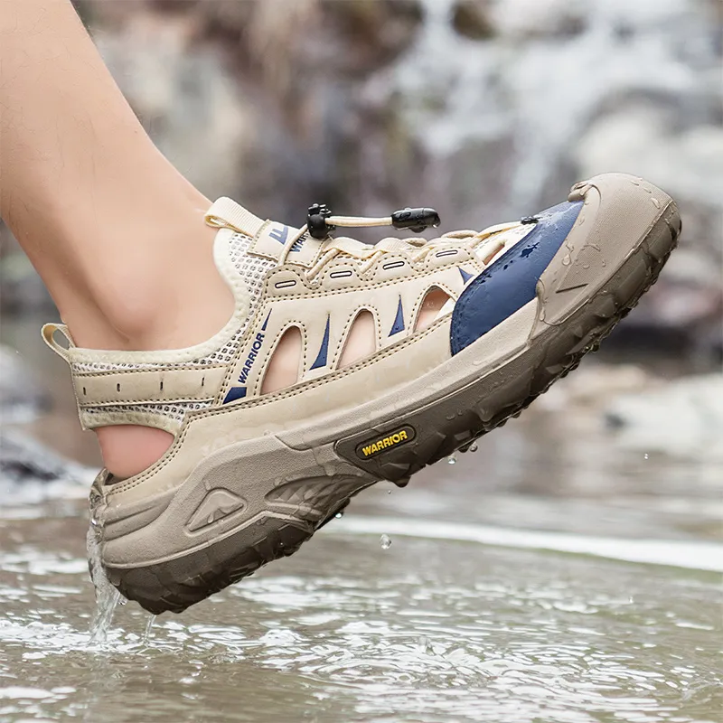 WARRIOR River Trekking Shoes Men Blue-6