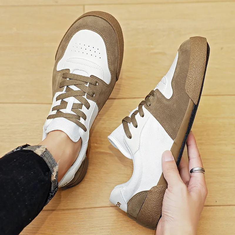 Warrior Wear resistant, Lightweight, Breathable, And Non slip. Low Top Canvas Shoes Unisex White Khaki-6