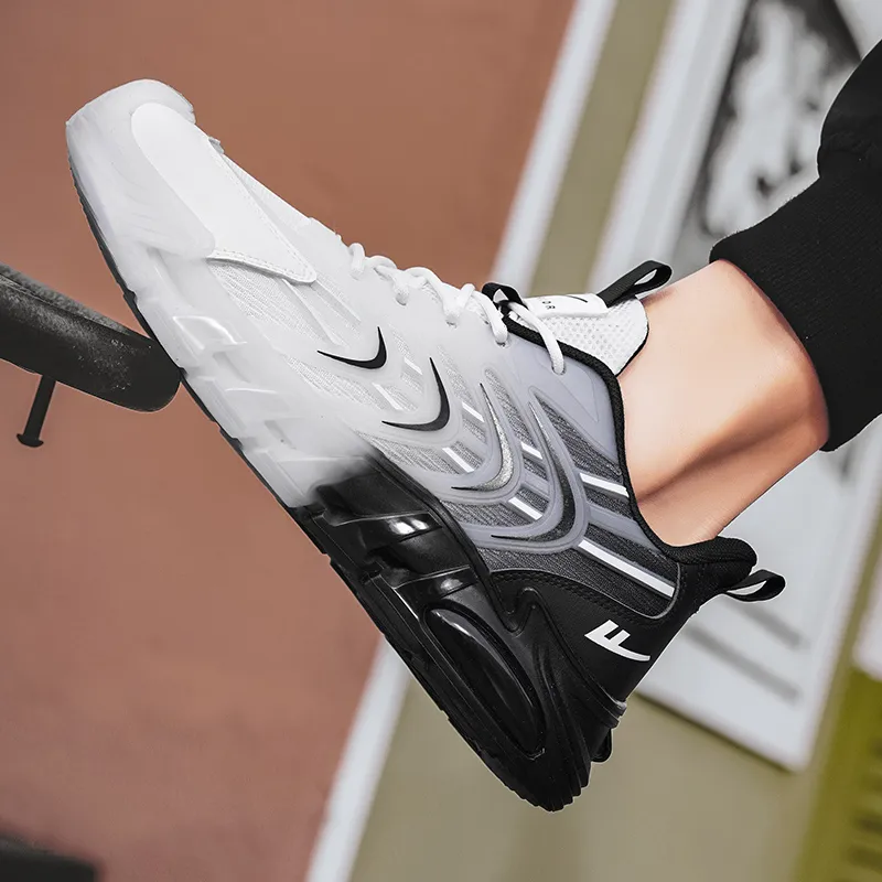 Warrior Coverage Height Increasing Abrasion Resistant Lightweight Slip Resistant Low Top Casual Shoes Men's White Black-6