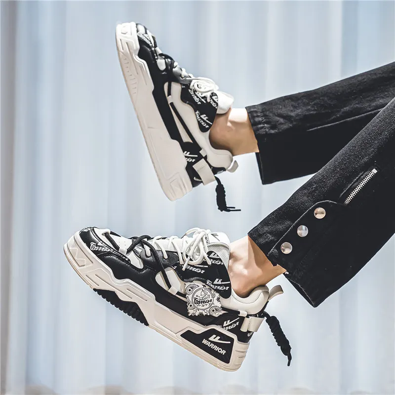 WARRIOR Street Skateboarding Shoes Men-16