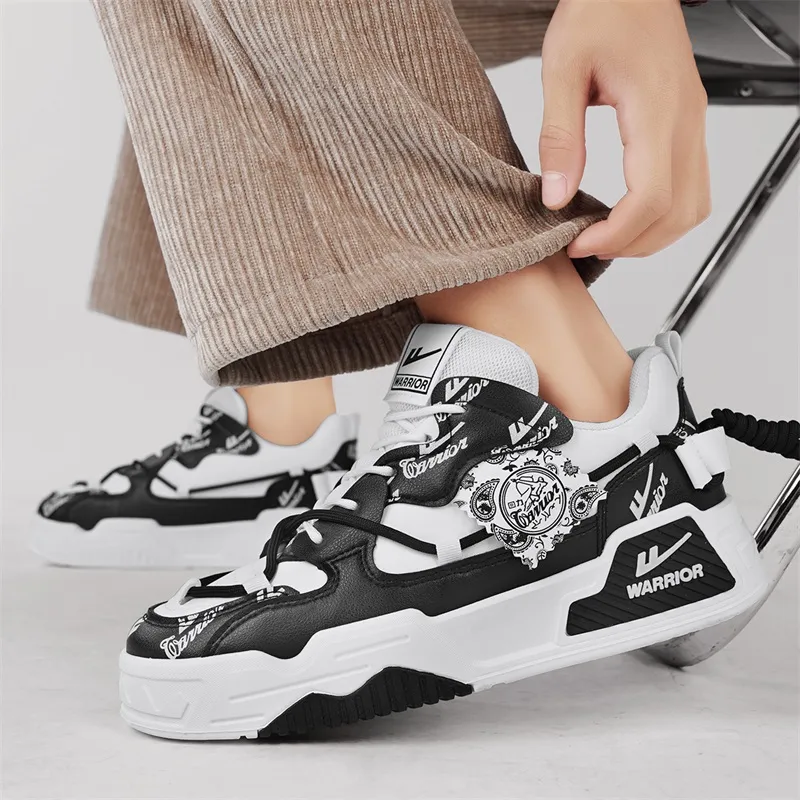 WARRIOR Street Skateboarding Shoes Men-8