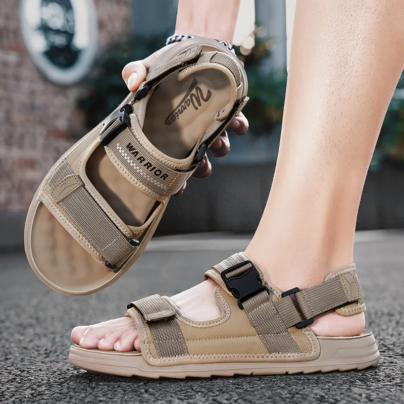 Warrior Beach Sandals Men's Khaki-5