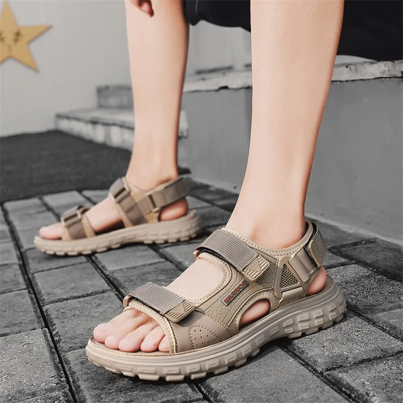 Warrior Beach Sandals Men's Khaki-7