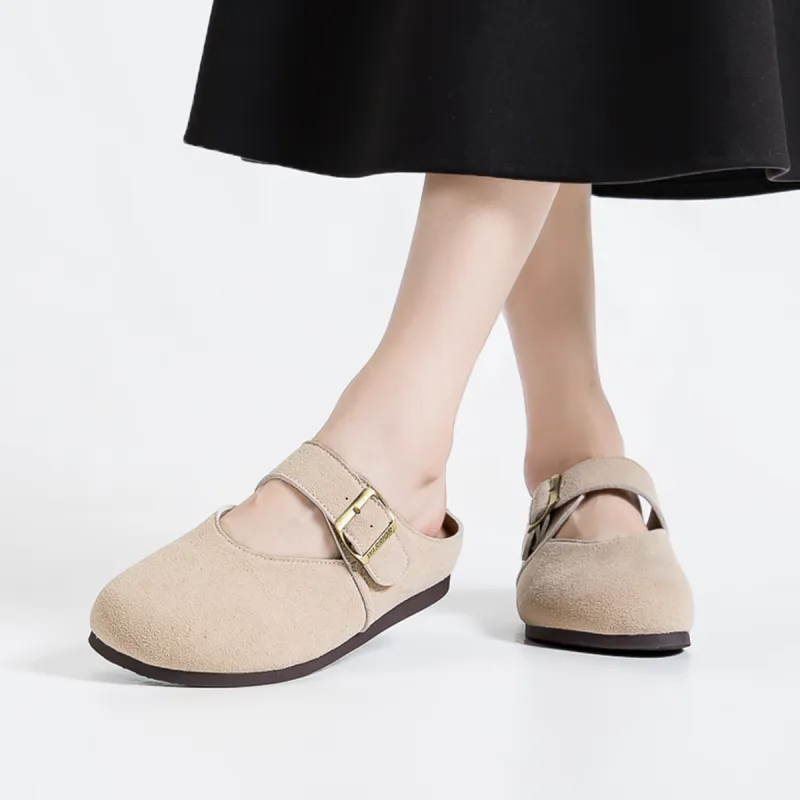 Warrior Abrasion Resistant Slip Resistant Closed Toe Slippers Women's Khaki-5