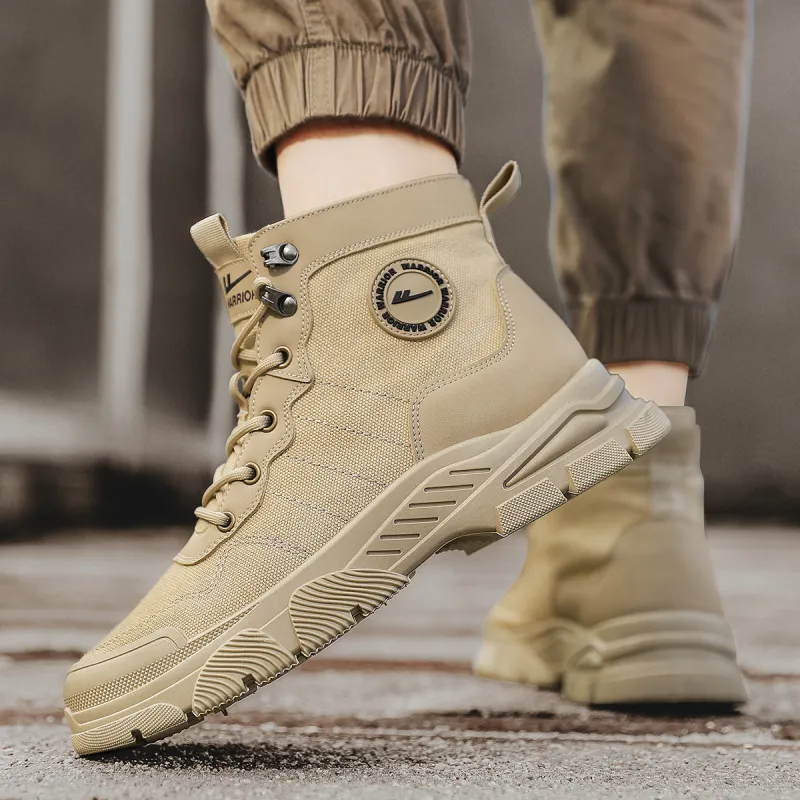 Warrior Crew Martin Boot Men's Khaki-7
