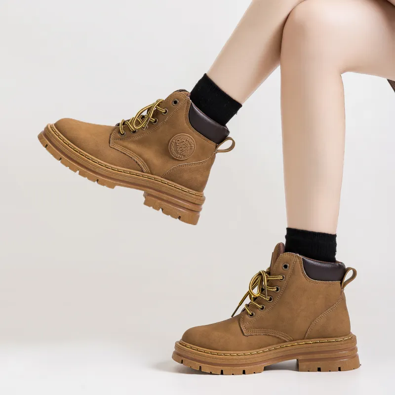Warrior Short Martin Boot Women's Khaki-6