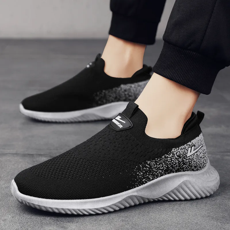 Warrior Shock Absorbing, Non Slip, Wear Resistant, Breathable And Lightweight Low Top Outdoor Shoes Men's Black-6